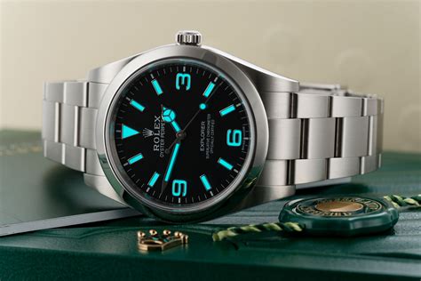 rolex explorer 39mm.